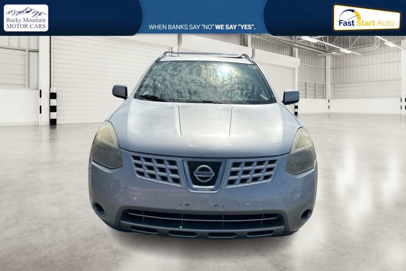 2009 Silver Nissan Rogue S 2WD (JN8AS58T49W) with an 2.5L L4 DOHC 16V engine, CVT transmission, located at 7755 State Street, Midvale, UT, 84047, (801) 753-9063, 40.610329, -111.892159 - Photo#9