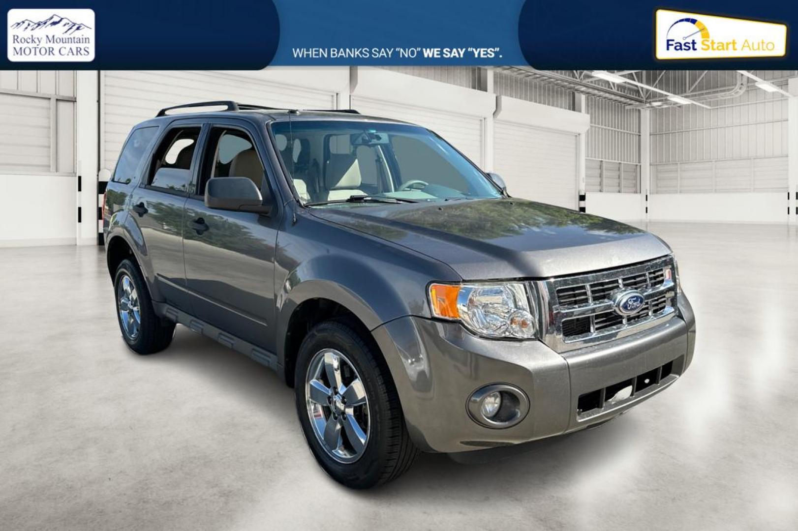 2010 Gray Ford Escape XLT FWD (1FMCU0DG3AK) with an 3.0L V6 DOHC 24V engine, 6-Speed Automatic transmission, located at 767 S State Road, Pleasant Grove, UT, 84062, (801) 785-1058, 40.354839, -111.736687 - Photo#0