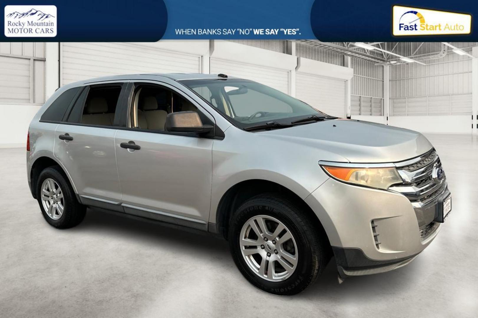 2011 Silver Ford Edge SE FWD (2FMDK3GC1BB) with an 3.5L V6 DOHC 24V engine, 6-Speed Automatic transmission, located at 7755 State Street, Midvale, UT, 84047, (801) 753-9063, 40.610329, -111.892159 - Photo#0