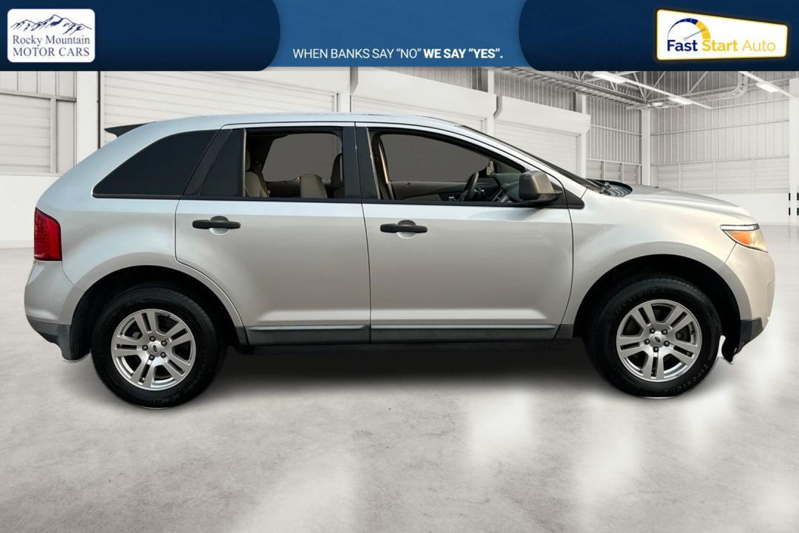 2011 Silver Ford Edge SE FWD (2FMDK3GC1BB) with an 3.5L V6 DOHC 24V engine, 6-Speed Automatic transmission, located at 7755 State Street, Midvale, UT, 84047, (801) 753-9063, 40.610329, -111.892159 - Photo#1