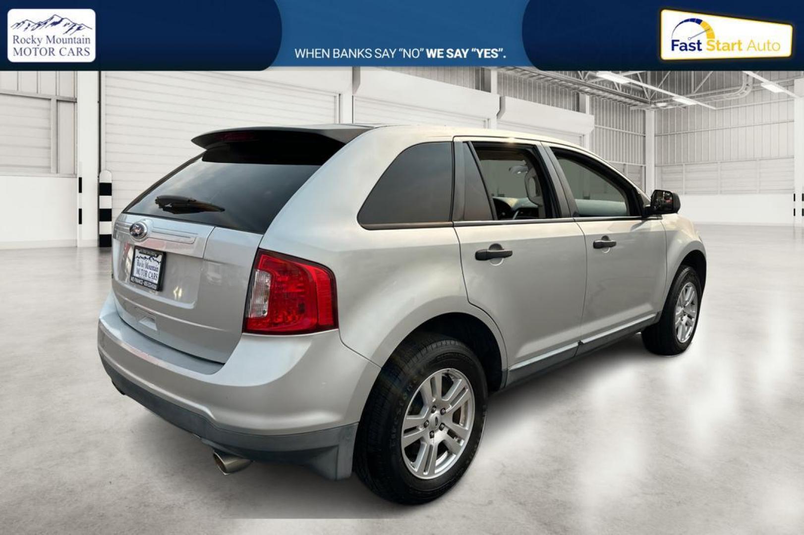 2011 Silver Ford Edge SE FWD (2FMDK3GC1BB) with an 3.5L V6 DOHC 24V engine, 6-Speed Automatic transmission, located at 7755 State Street, Midvale, UT, 84047, (801) 753-9063, 40.610329, -111.892159 - Photo#2