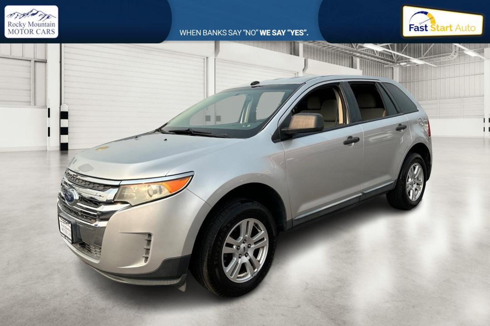 2011 Silver Ford Edge SE FWD (2FMDK3GC1BB) with an 3.5L V6 DOHC 24V engine, 6-Speed Automatic transmission, located at 7755 State Street, Midvale, UT, 84047, (801) 753-9063, 40.610329, -111.892159 - Photo#8