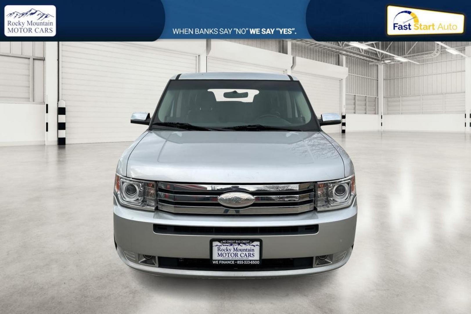 2011 Silver Ford Flex Limited AWD (2FMHK6DT9BB) with an 3.5L V6 DOHC 24V engine, 6-Speed Automatic Overdrive transmission, located at 7755 State Street, Midvale, UT, 84047, (801) 753-9063, 40.610329, -111.892159 - Photo#9