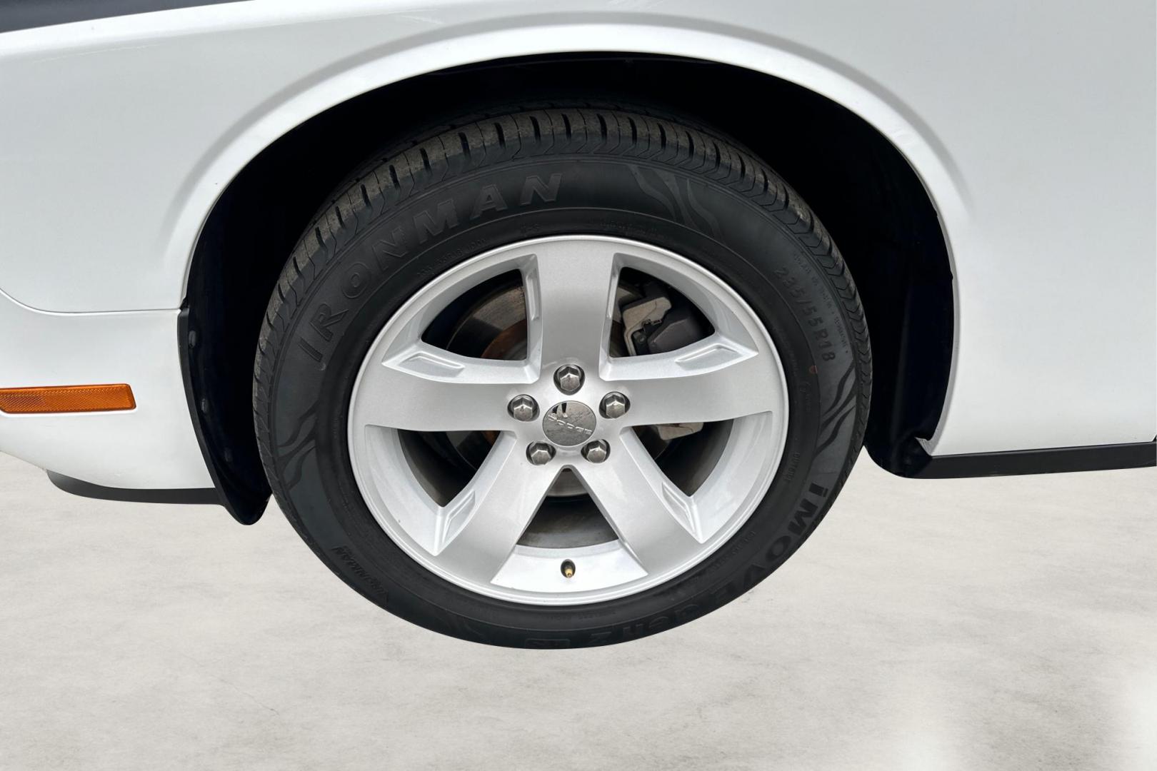 2012 White Dodge Challenger SXT (2C3CDYAG7CH) with an 3.6L V6 DOHC 24V engine, 4-Speed Automatic transmission, located at 7755 State Street, Midvale, UT, 84047, (801) 753-9063, 40.610329, -111.892159 - Photo#12
