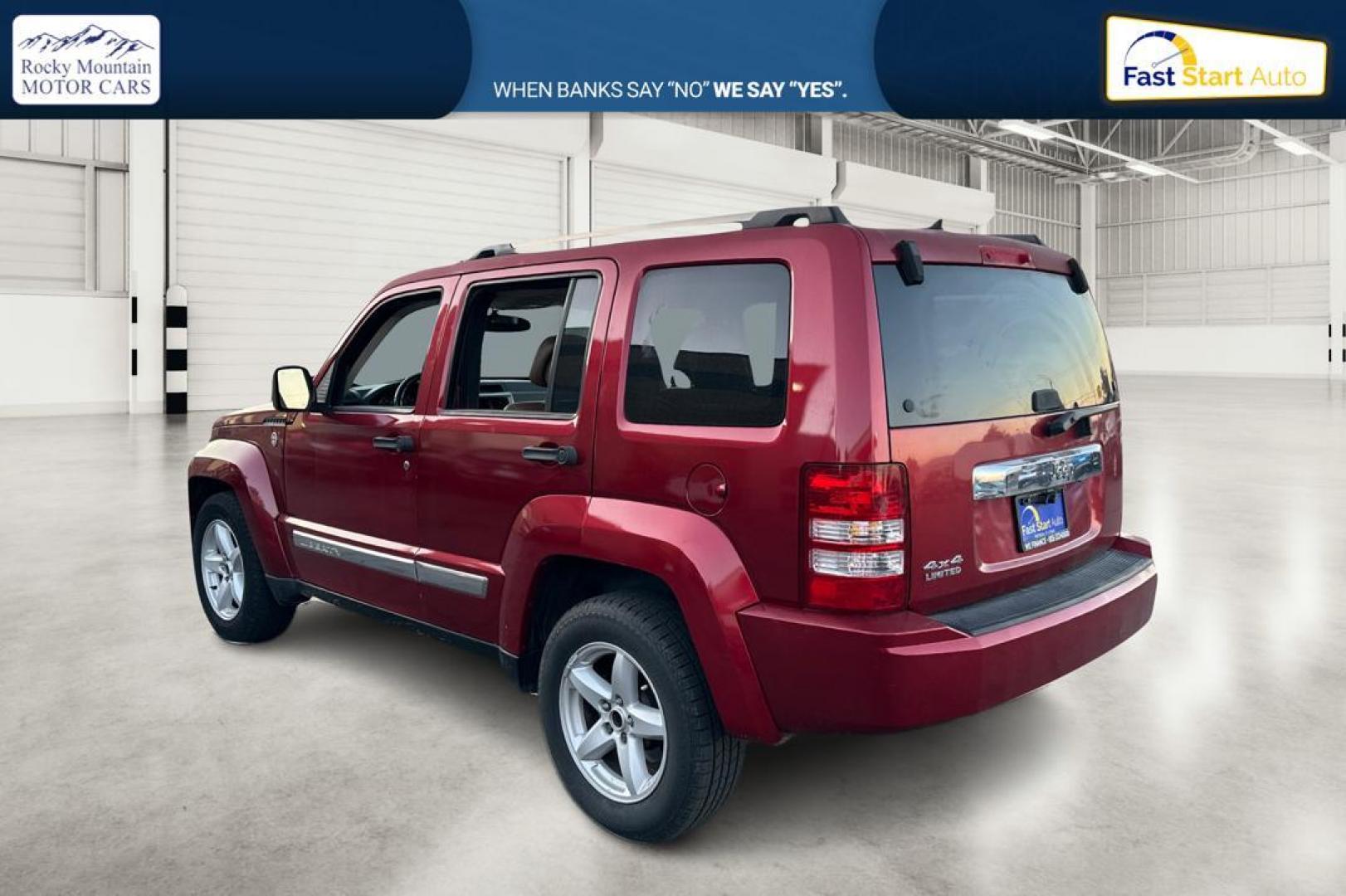 2012 Red Jeep Liberty Limited 4WD (1C4PJMCK5CW) with an 3.7L V6 SOHC 12V engine, 4-Speed Automatic transmission, located at 7755 State Street, Midvale, UT, 84047, (801) 753-9063, 40.610329, -111.892159 - Photo#5
