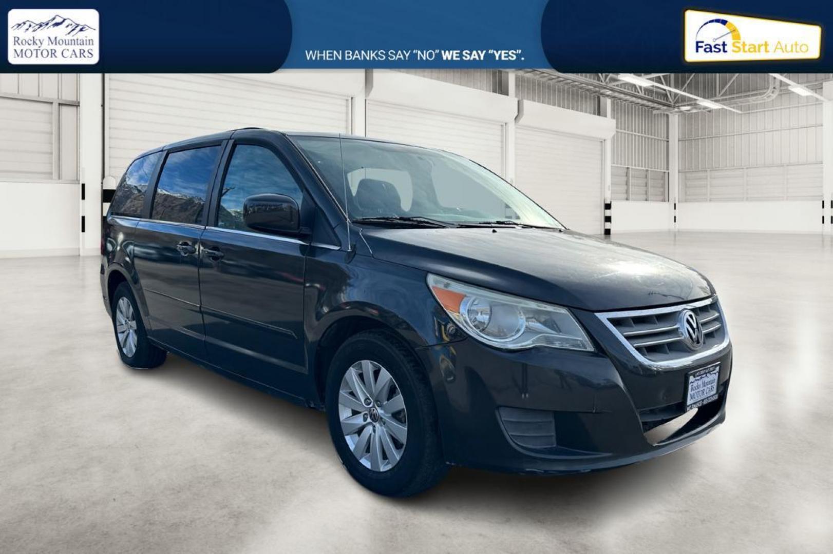 2012 Gray Volkswagen Routan SEL (2C4RVACG7CR) with an 3.6L V6 DOHC 24V engine, 6-Speed Automatic transmission, located at 7755 State Street, Midvale, UT, 84047, (801) 753-9063, 40.610329, -111.892159 - Photo#0