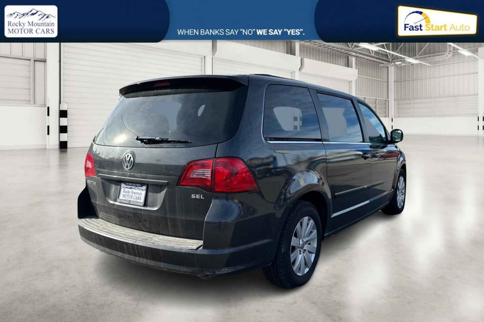 2012 Gray Volkswagen Routan SEL (2C4RVACG7CR) with an 3.6L V6 DOHC 24V engine, 6-Speed Automatic transmission, located at 7755 State Street, Midvale, UT, 84047, (801) 753-9063, 40.610329, -111.892159 - Photo#2