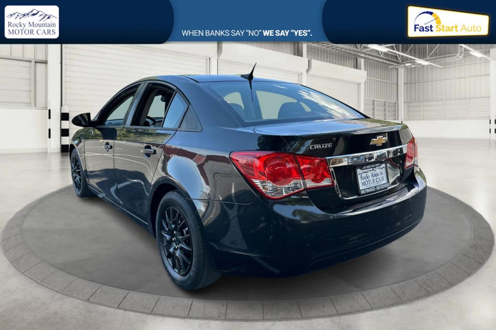 2013 Black Chevrolet Cruze LS Manual (1G1PB5SH3D7) with an 1.8L L4 DOHC 16V FFV engine, 6-Speed Manual transmission, located at 767 S State Road, Pleasant Grove, UT, 84062, (801) 785-1058, 40.354839, -111.736687 - Photo#4