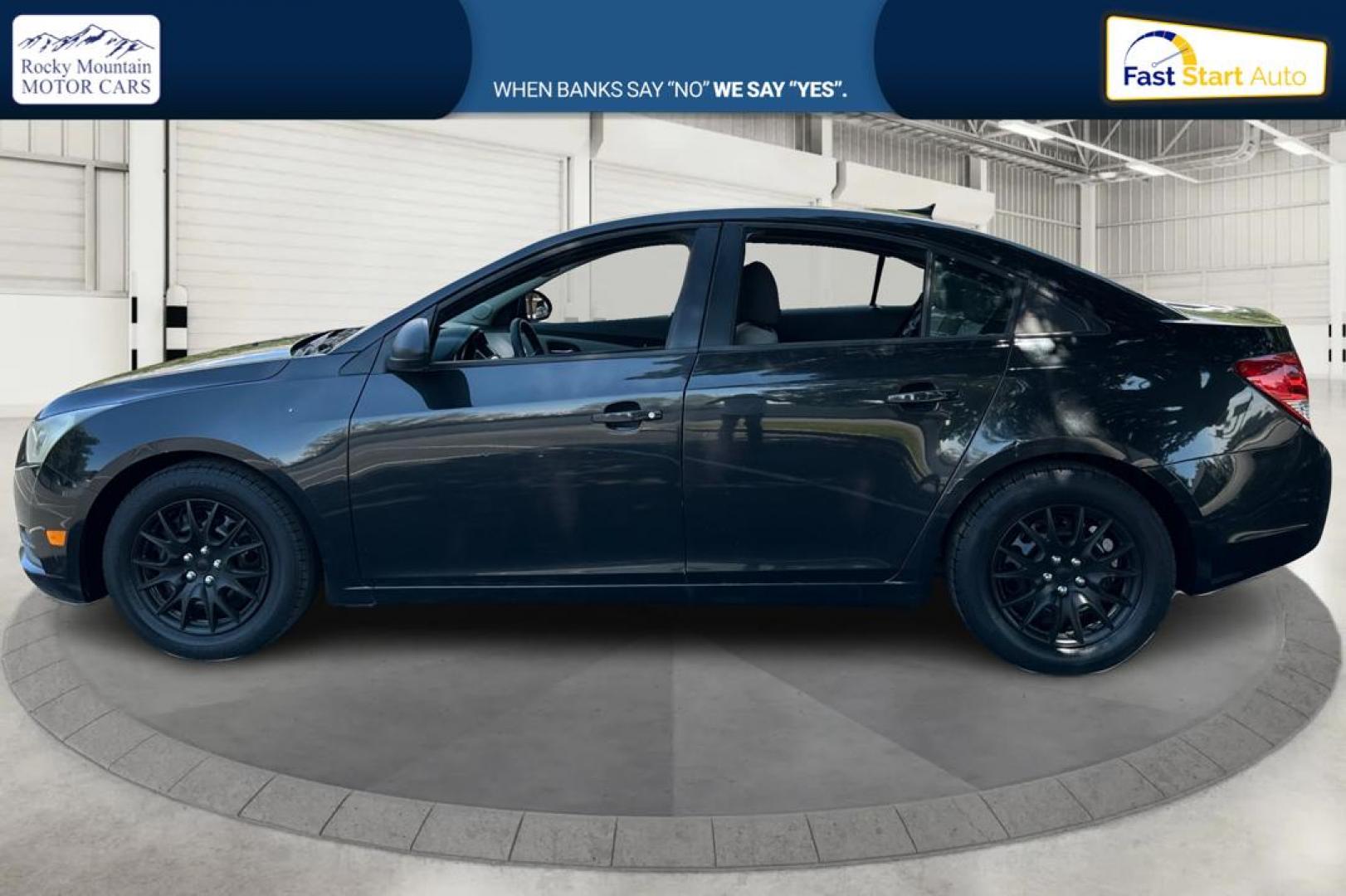 2013 Black Chevrolet Cruze LS Manual (1G1PB5SH3D7) with an 1.8L L4 DOHC 16V FFV engine, 6-Speed Manual transmission, located at 767 S State Road, Pleasant Grove, UT, 84062, (801) 785-1058, 40.354839, -111.736687 - Photo#5