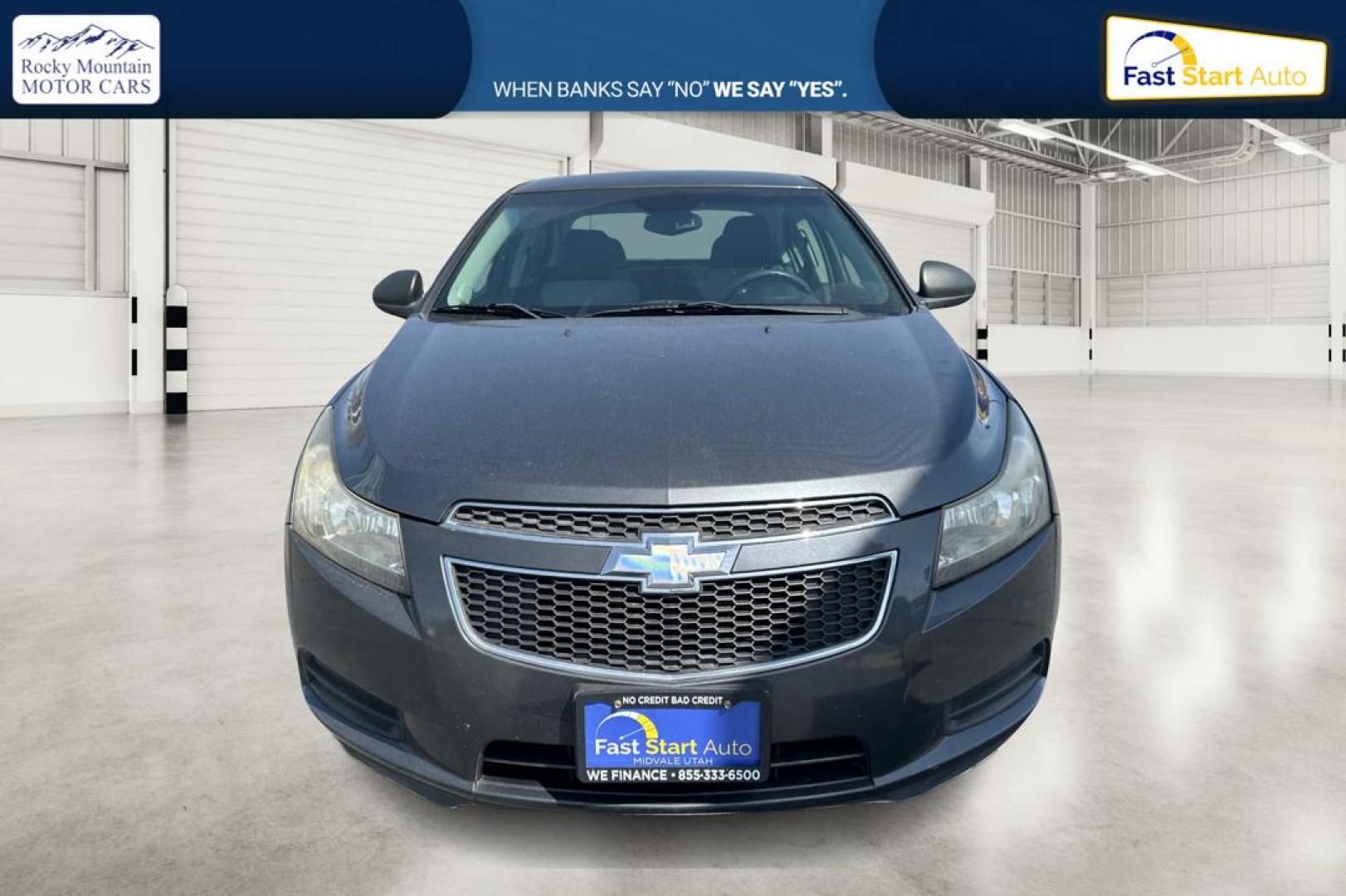 2013 Gray Chevrolet Cruze LS Auto (1G1PA5SGXD7) with an 1.8L L4 DOHC 16V engine, 6-Speed Automatic transmission, located at 7755 State Street, Midvale, UT, 84047, (801) 753-9063, 40.610329, -111.892159 - Photo#9