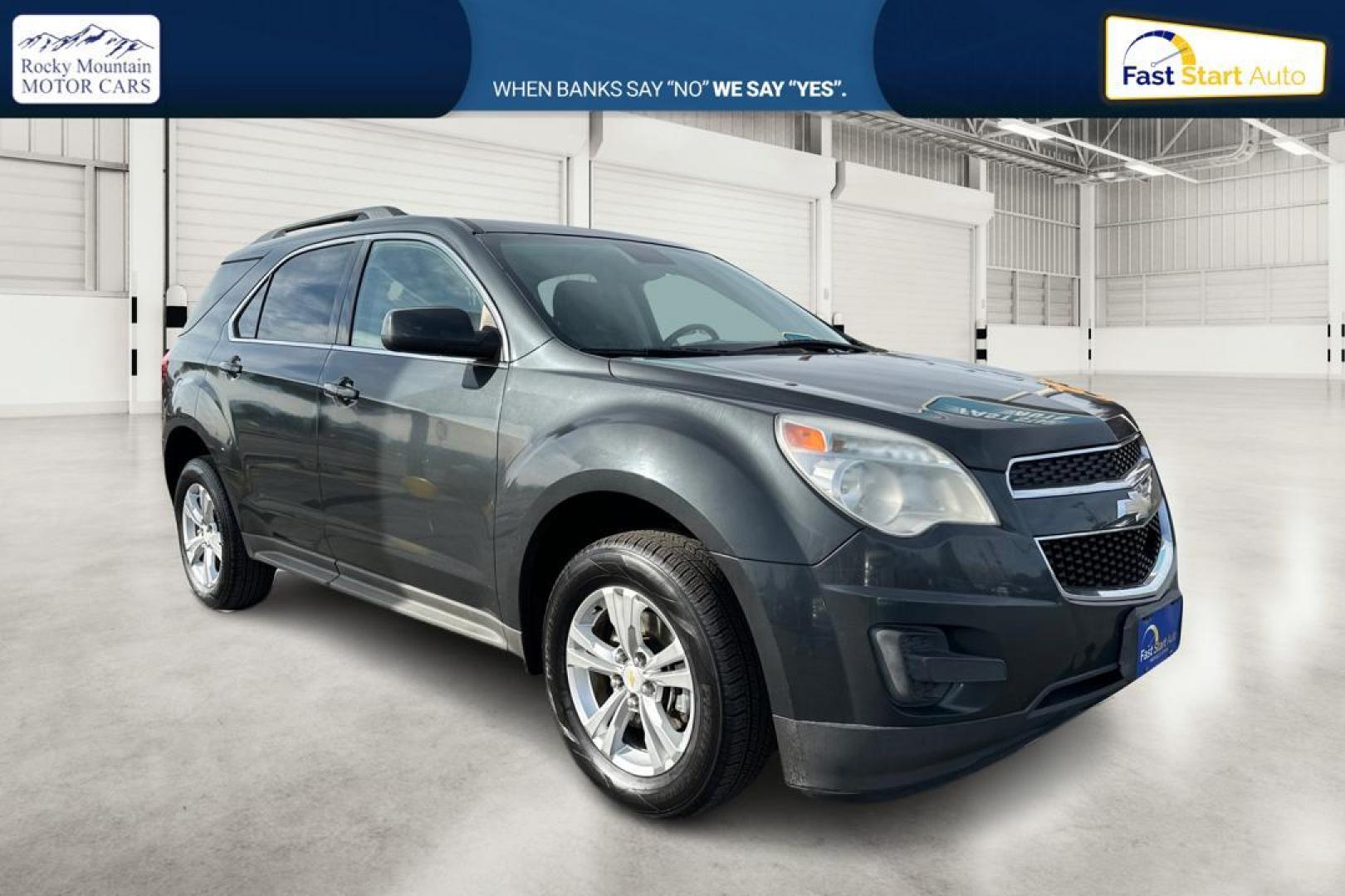 2013 Gray Chevrolet Equinox 1LT 2WD (2GNALDEK4D6) with an 2.4L L4 DOHC 16V engine, 6-Speed Automatic transmission, located at 7755 State Street, Midvale, UT, 84047, (801) 753-9063, 40.610329, -111.892159 - Photo#0