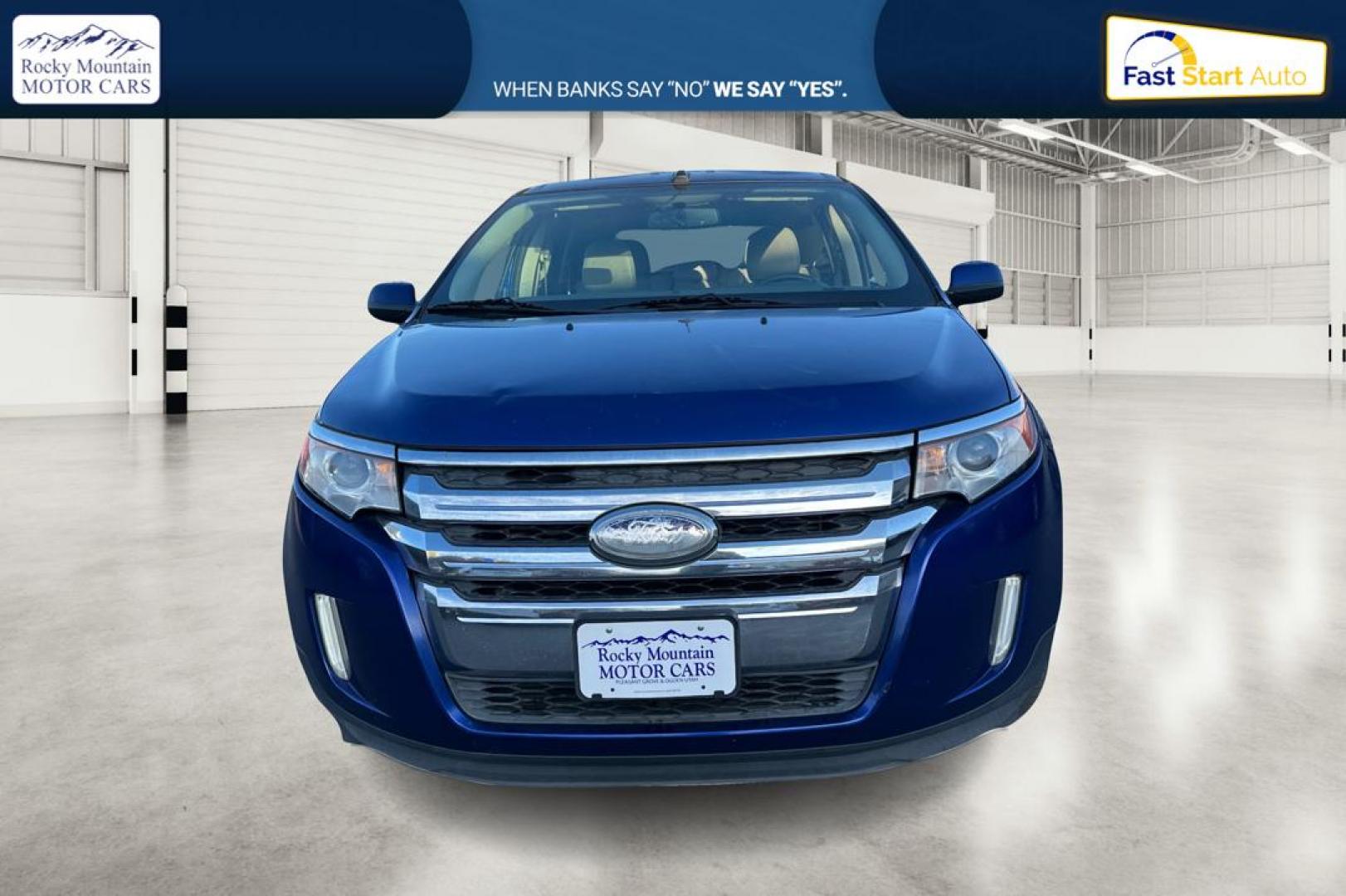 2013 Blue Ford Edge SEL FWD (2FMDK3J94DB) with an 2.0L L4 DOHC 16V engine, 6-Speed Automatic transmission, located at 767 S State Road, Pleasant Grove, UT, 84062, (801) 785-1058, 40.354839, -111.736687 - Photo#9