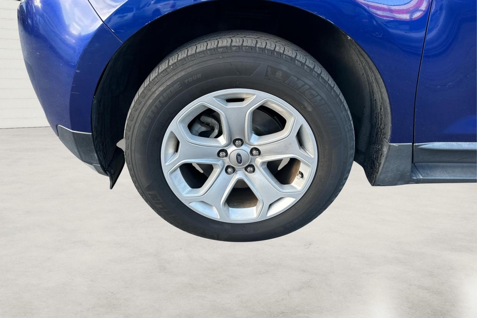 2013 Blue Ford Edge SEL FWD (2FMDK3J94DB) with an 2.0L L4 DOHC 16V engine, 6-Speed Automatic transmission, located at 767 S State Road, Pleasant Grove, UT, 84062, (801) 785-1058, 40.354839, -111.736687 - Photo#12