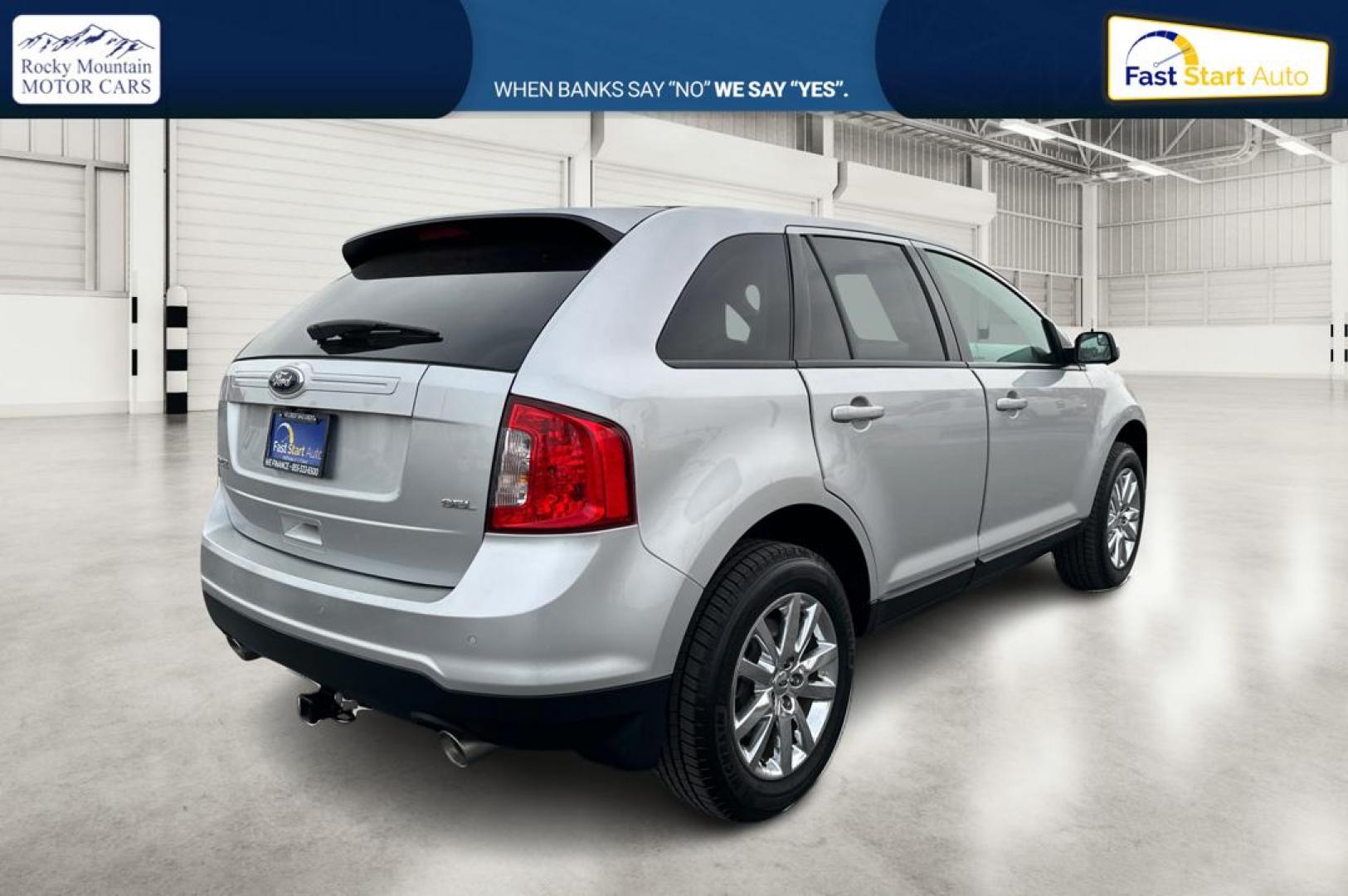 2013 Silver Ford Edge SEL FWD (2FMDK3JC6DB) with an 3.5L V6 DOHC 24V engine, 6-Speed Automatic transmission, located at 7755 State Street, Midvale, UT, 84047, (801) 753-9063, 40.610329, -111.892159 - Photo#2