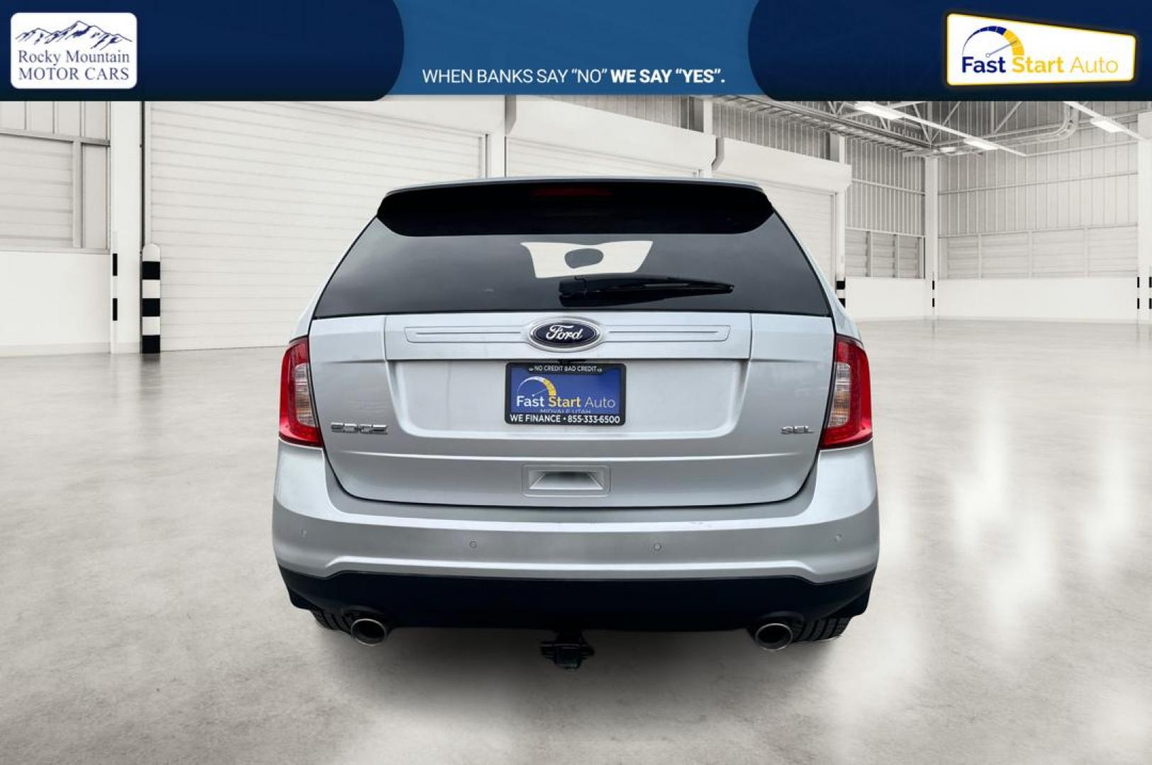 2013 Silver Ford Edge SEL FWD (2FMDK3JC6DB) with an 3.5L V6 DOHC 24V engine, 6-Speed Automatic transmission, located at 7755 State Street, Midvale, UT, 84047, (801) 753-9063, 40.610329, -111.892159 - Photo#4