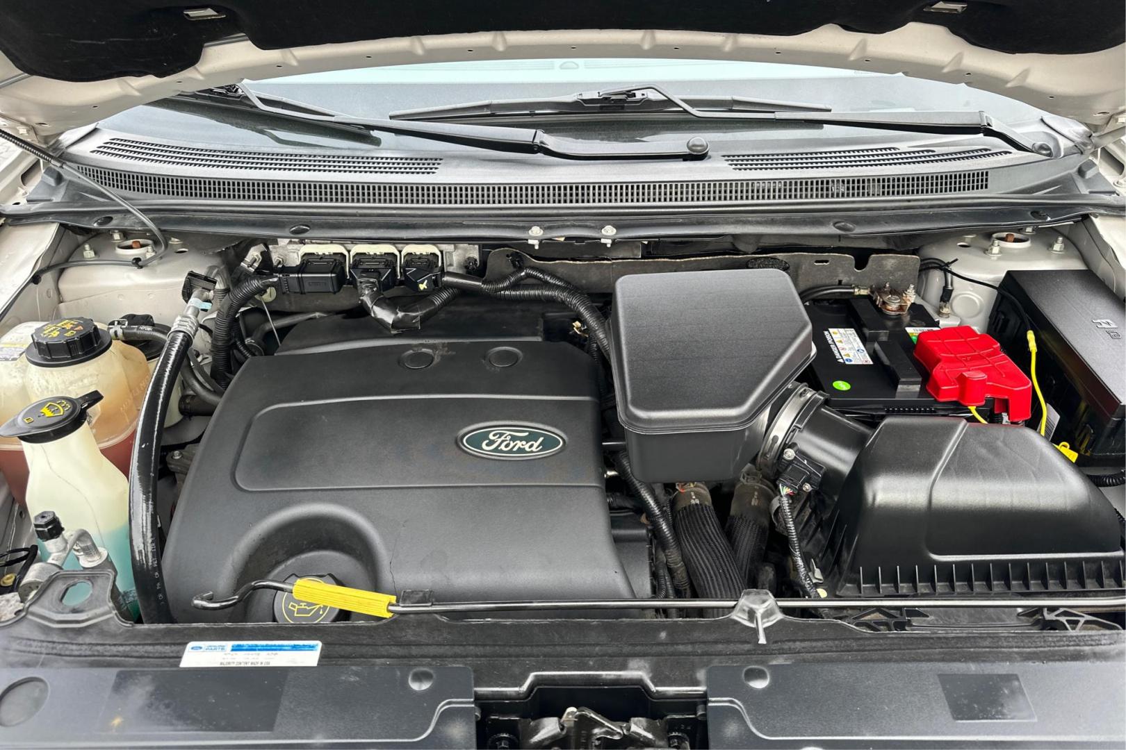 2013 Silver Ford Edge SEL FWD (2FMDK3JC6DB) with an 3.5L V6 DOHC 24V engine, 6-Speed Automatic transmission, located at 7755 State Street, Midvale, UT, 84047, (801) 753-9063, 40.610329, -111.892159 - Photo#10
