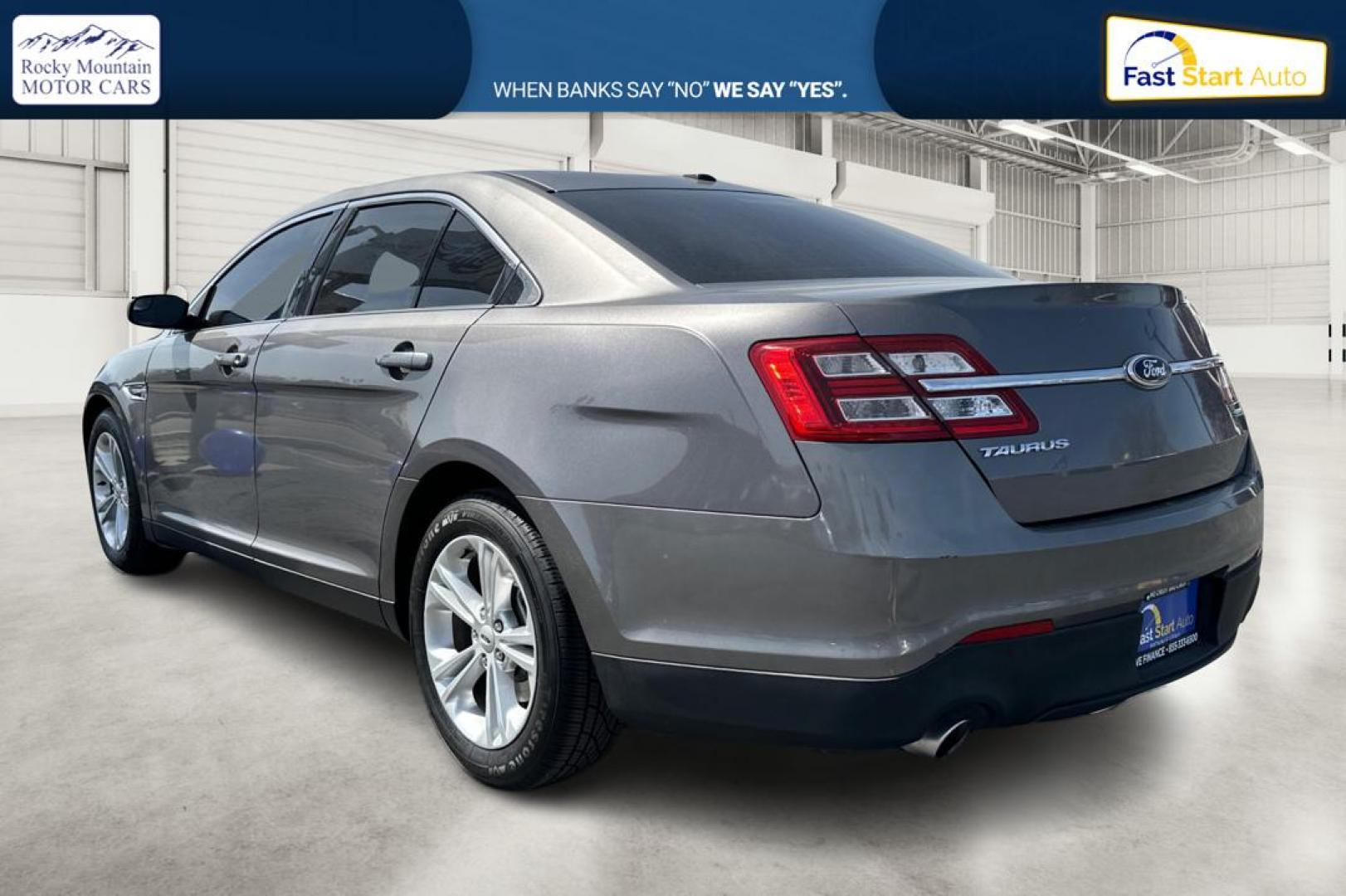 2013 Gray Ford Taurus SEL FWD (1FAHP2E87DG) with an 3.5L V6 DOHC 24V engine, 6-Speed Automatic transmission, located at 7755 State Street, Midvale, UT, 84047, (801) 753-9063, 40.610329, -111.892159 - Photo#5