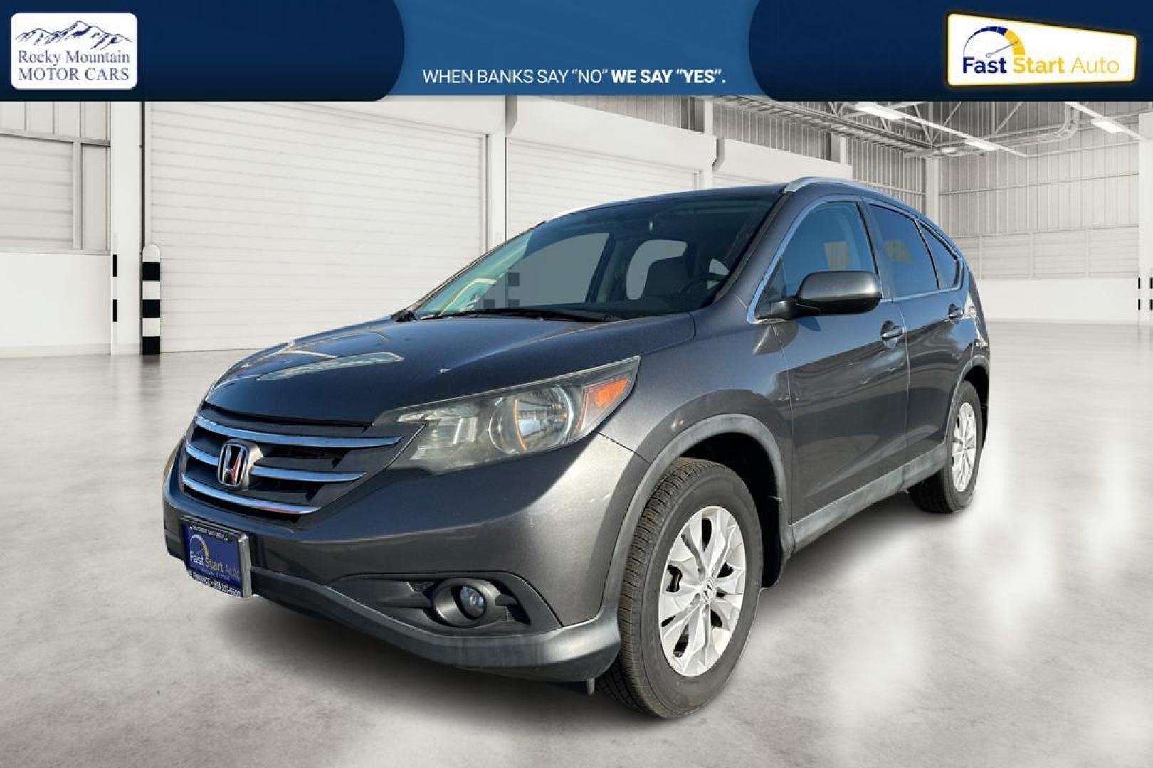 2013 Gray Honda CR-V EX-L 2WD 5-Speed AT (2HKRM3H74DH) with an 2.4L L4 DOHC 16V engine, 5-Speed Automatic transmission, located at 767 S State Road, Pleasant Grove, UT, 84062, (801) 785-1058, 40.354839, -111.736687 - Photo#8