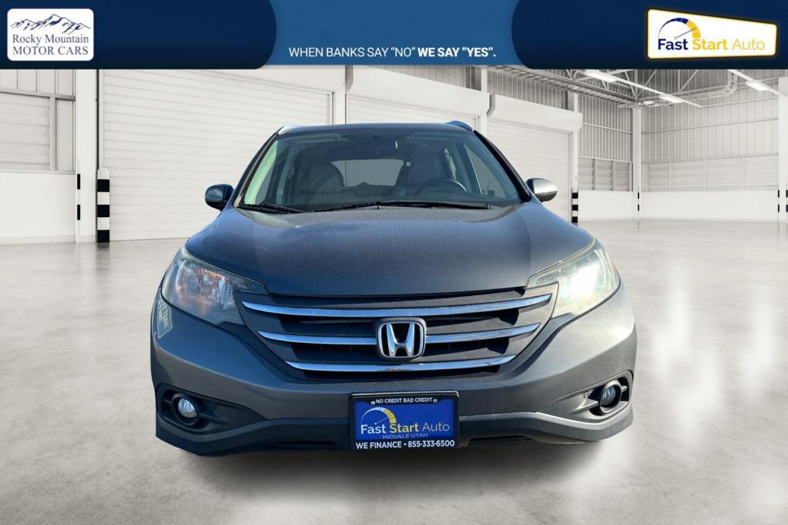 2013 Gray Honda CR-V EX-L 2WD 5-Speed AT (2HKRM3H74DH) with an 2.4L L4 DOHC 16V engine, 5-Speed Automatic transmission, located at 767 S State Road, Pleasant Grove, UT, 84062, (801) 785-1058, 40.354839, -111.736687 - Photo#9