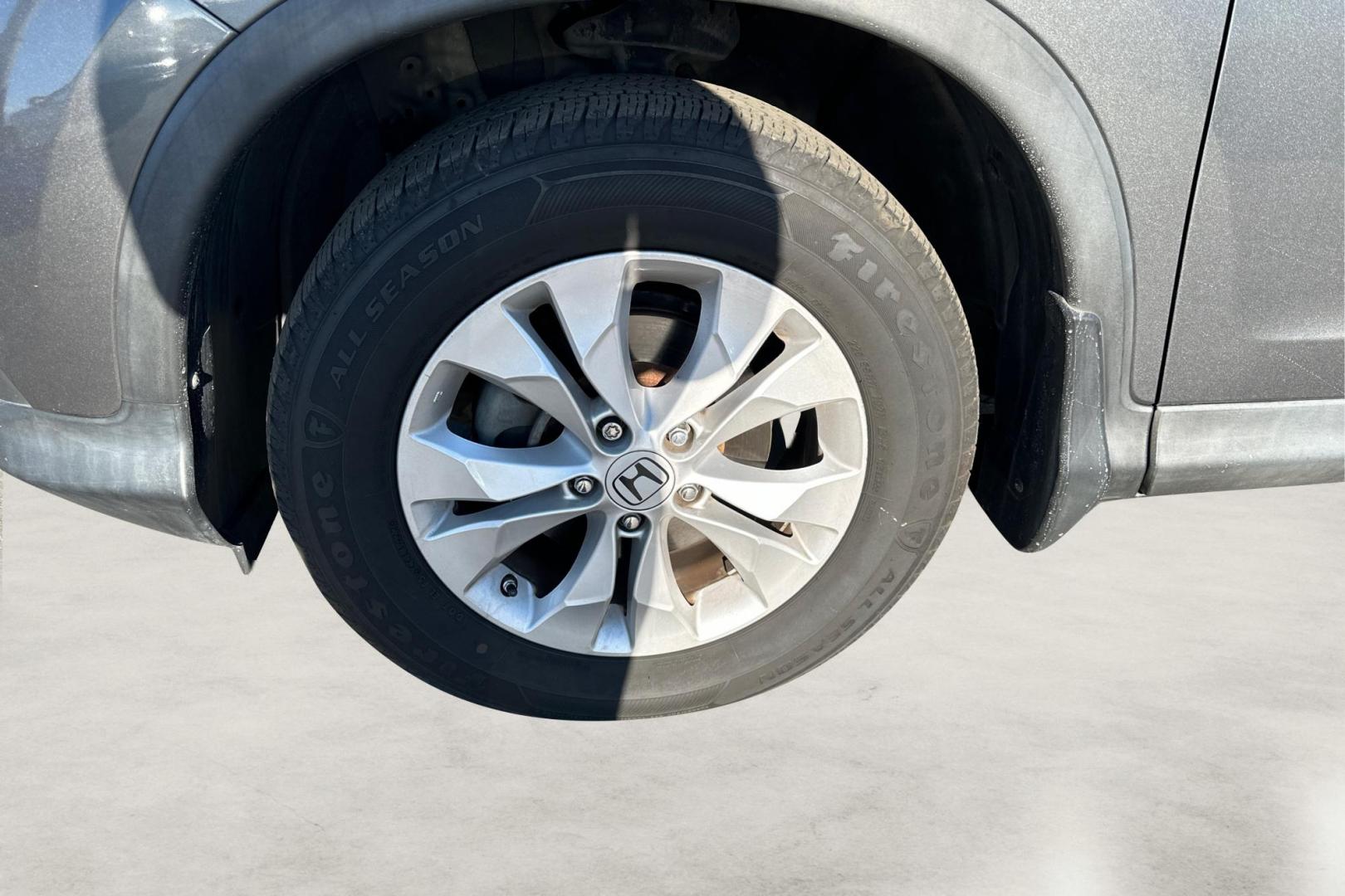 2013 Gray Honda CR-V EX-L 2WD 5-Speed AT (2HKRM3H74DH) with an 2.4L L4 DOHC 16V engine, 5-Speed Automatic transmission, located at 767 S State Road, Pleasant Grove, UT, 84062, (801) 785-1058, 40.354839, -111.736687 - Photo#12