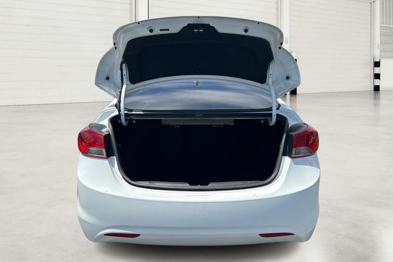 2013 White Hyundai Elantra Limited (5NPDH4AE7DH) with an 1.8L L4 DOHC 16V engine, 6-Speed Automatic transmission, located at 767 S State Road, Pleasant Grove, UT, 84062, (801) 785-1058, 40.354839, -111.736687 - Photo#13