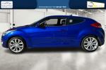 2013 Blue Hyundai Veloster Base (KMHTC6AD7DU) with an 1.6L L4 DOHC 16V engine, Auto, 6-Spd EcoShft DCT transmission, located at 767 S State Road, Pleasant Grove, UT, 84062, (801) 785-1058, 40.354839, -111.736687 - Photo#6