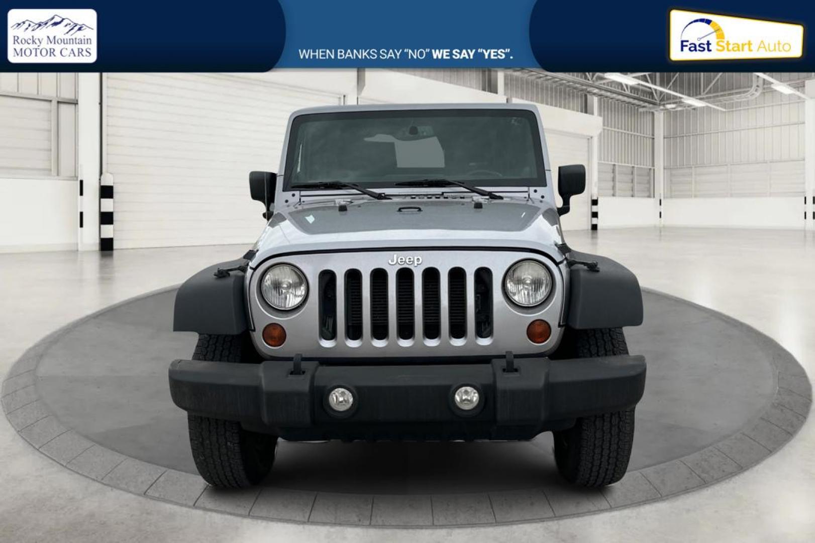2013 Silver Jeep Wrangler Sport 4WD (1C4GJWAG0DL) with an 3.6L V6 DOHC 24V FFV engine, Automatic, 5-Spd transmission, located at 767 S State Road, Pleasant Grove, UT, 84062, (801) 785-1058, 40.354839, -111.736687 - Photo#7