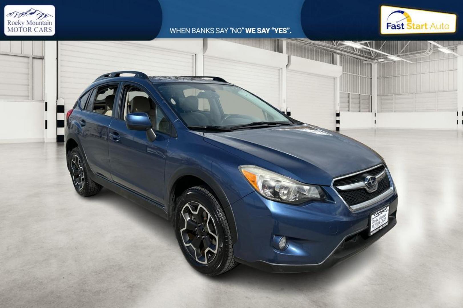 2013 Blue Subaru XV Crosstrek 2.0 Limited (JF2GPAGC2DH) with an 2.0L L4 DOHC 16V engine, Continuously Variable Transmission transmission, located at 7755 State Street, Midvale, UT, 84047, (801) 753-9063, 40.610329, -111.892159 - Photo#0