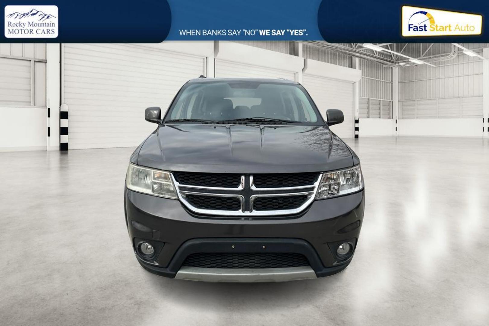 2014 Gray Dodge Journey SXT (3C4PDCBB6ET) with an 2.4L L6 DOHC 16V engine, 4-Speed Automatic transmission, located at 7755 State Street, Midvale, UT, 84047, (801) 753-9063, 40.610329, -111.892159 - Photo#9