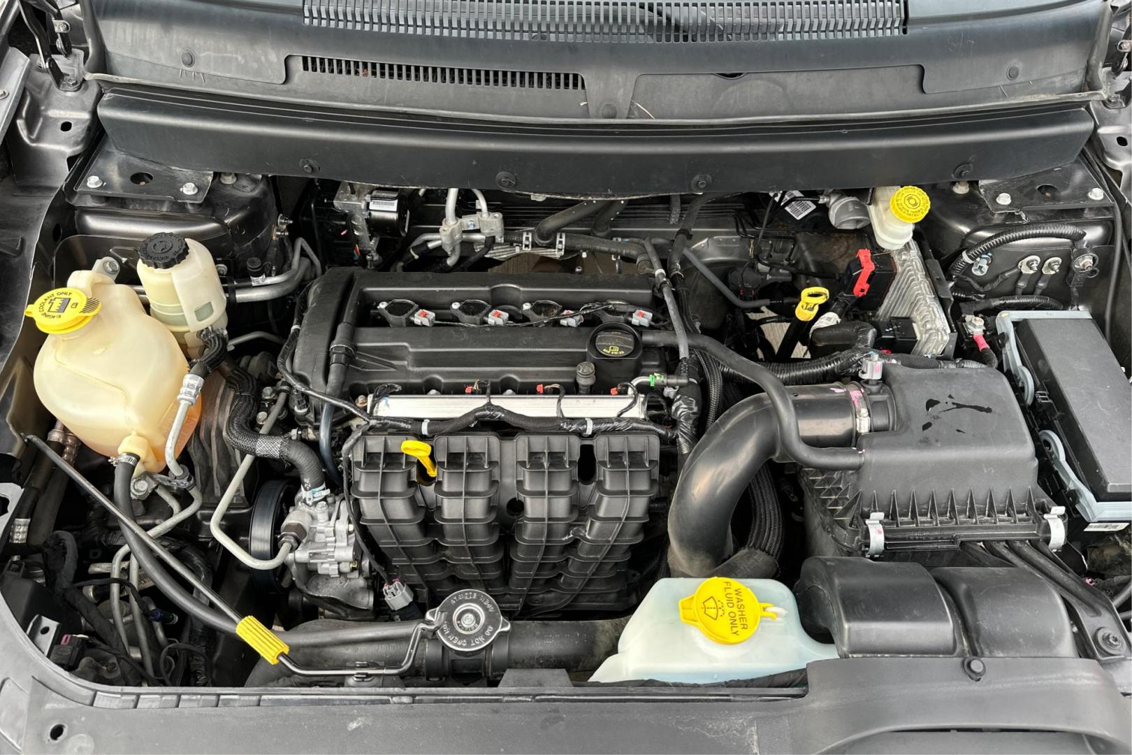 2014 Gray Dodge Journey SXT (3C4PDCBB6ET) with an 2.4L L6 DOHC 16V engine, 4-Speed Automatic transmission, located at 7755 State Street, Midvale, UT, 84047, (801) 753-9063, 40.610329, -111.892159 - Photo#10