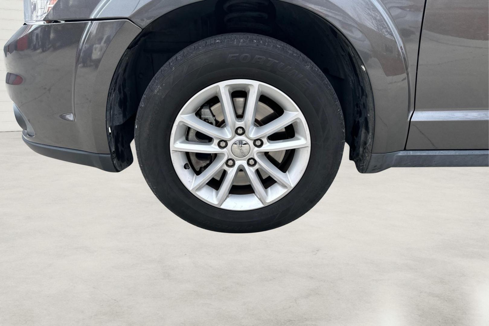 2014 Gray Dodge Journey SXT (3C4PDCBB6ET) with an 2.4L L6 DOHC 16V engine, 4-Speed Automatic transmission, located at 7755 State Street, Midvale, UT, 84047, (801) 753-9063, 40.610329, -111.892159 - Photo#12