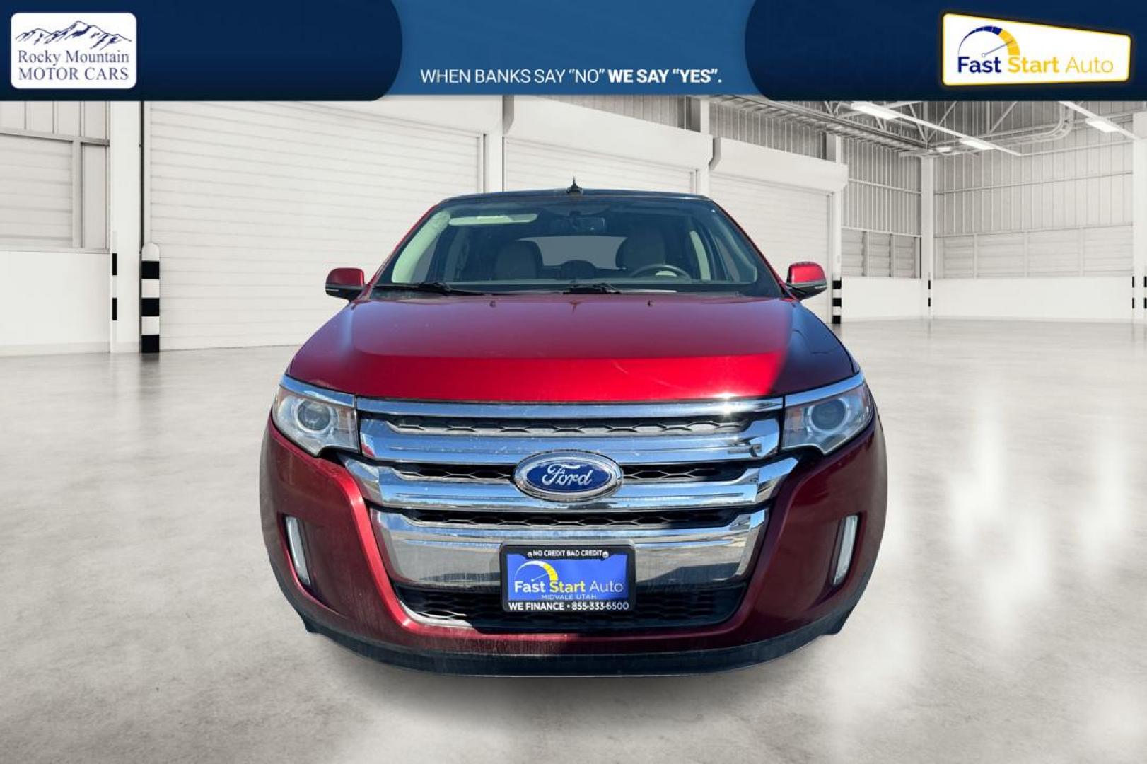 2014 Red Ford Edge SEL FWD (2FMDK3JC3EB) with an 3.5L V6 DOHC 24V engine, 6-Speed Automatic transmission, located at 7755 State Street, Midvale, UT, 84047, (801) 753-9063, 40.610329, -111.892159 - Photo#9