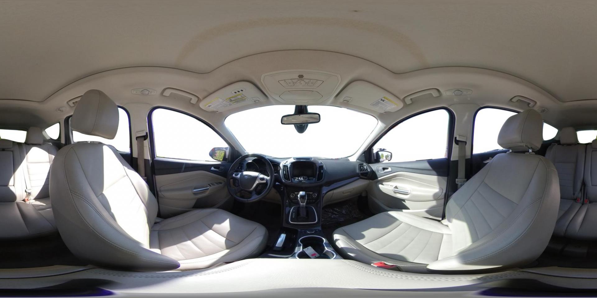 2014 White Ford Escape Titanium 4WD (1FMCU9J96EU) with an 2.0L L4 DOHC 16V engine, 6-Speed Automatic transmission, located at 767 S State Road, Pleasant Grove, UT, 84062, (801) 785-1058, 40.354839, -111.736687 - Photo#18