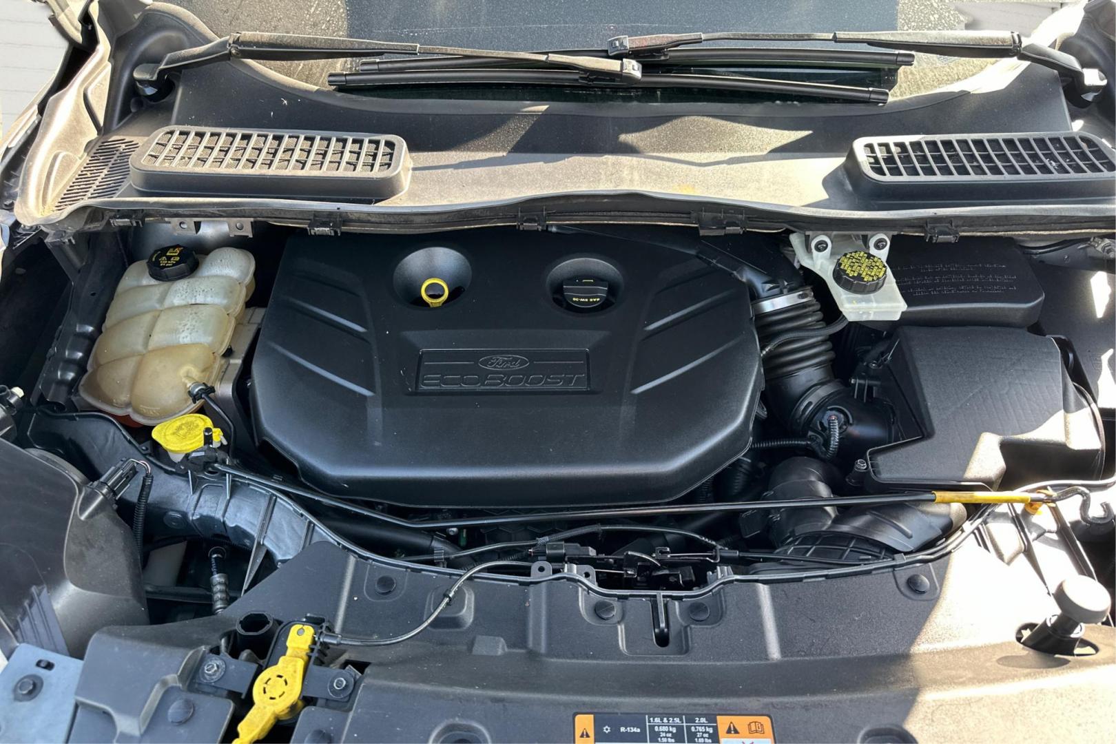 2014 Gray Ford Escape Titanium FWD (1FMCU0J97EU) with an 2.0L L4 DOHC 16V engine, 6-Speed Automatic transmission, located at 7755 State Street, Midvale, UT, 84047, (801) 753-9063, 40.610329, -111.892159 - Photo#10