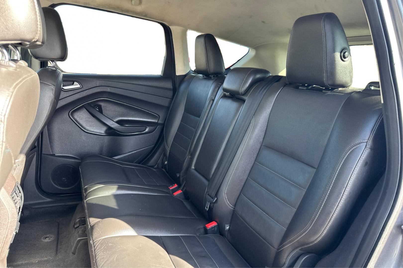 2014 Gray Ford Escape Titanium FWD (1FMCU0J97EU) with an 2.0L L4 DOHC 16V engine, 6-Speed Automatic transmission, located at 7755 State Street, Midvale, UT, 84047, (801) 753-9063, 40.610329, -111.892159 - Photo#15