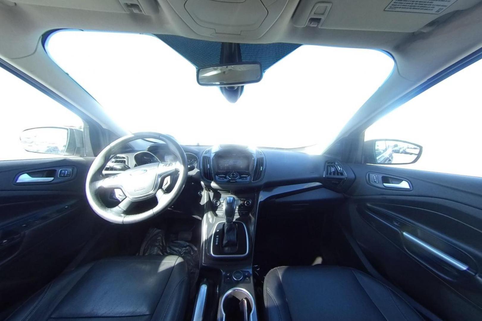 2014 Gray Ford Escape Titanium FWD (1FMCU0J97EU) with an 2.0L L4 DOHC 16V engine, 6-Speed Automatic transmission, located at 7755 State Street, Midvale, UT, 84047, (801) 753-9063, 40.610329, -111.892159 - Photo#16