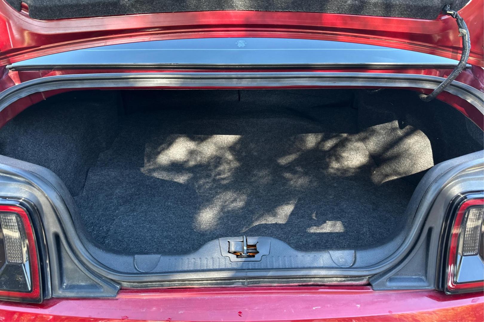 2014 Red Ford Mustang V6 Coupe (1ZVBP8AM6E5) with an 3.7L V6 DOHC 24V engine, Auto, 6-Spd SelectShift transmission, located at 7755 State Street, Midvale, UT, 84047, (801) 753-9063, 40.610329, -111.892159 - Photo#10