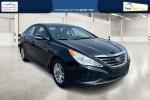 2014 Black Hyundai Sonata GLS (5NPEB4AC6EH) with an 2.4L L4 DOHC 16V engine, 6-Speed Automatic transmission, located at 7755 State Street, Midvale, UT, 84047, (801) 753-9063, 40.610329, -111.892159 - Photo#0
