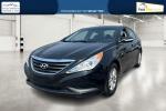 2014 Black Hyundai Sonata GLS (5NPEB4AC6EH) with an 2.4L L4 DOHC 16V engine, 6-Speed Automatic transmission, located at 7755 State Street, Midvale, UT, 84047, (801) 753-9063, 40.610329, -111.892159 - Photo#8