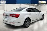 2014 White Kia Cadenza Sedan (KNALN4D78E5) with an 3.3L V6 DOHC 24V engine, 6-Speed Automatic transmission, located at 767 S State Road, Pleasant Grove, UT, 84062, (801) 785-1058, 40.354839, -111.736687 - Photo#2
