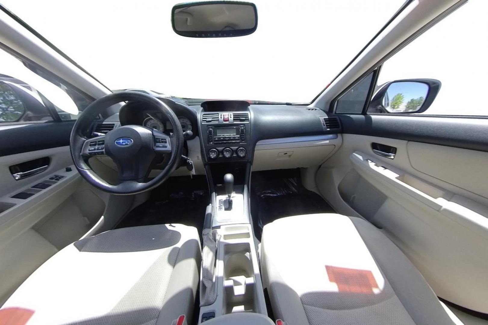 2014 White Subaru Impreza 2.0i Premium 5-Door w/All Weather Package (JF1GPAC66EH) with an 2.0L H4 DOHC 16V engine, Continuously Variable Transmission transmission, located at 767 S State Road, Pleasant Grove, UT, 84062, (801) 785-1058, 40.354839, -111.736687 - Photo#14