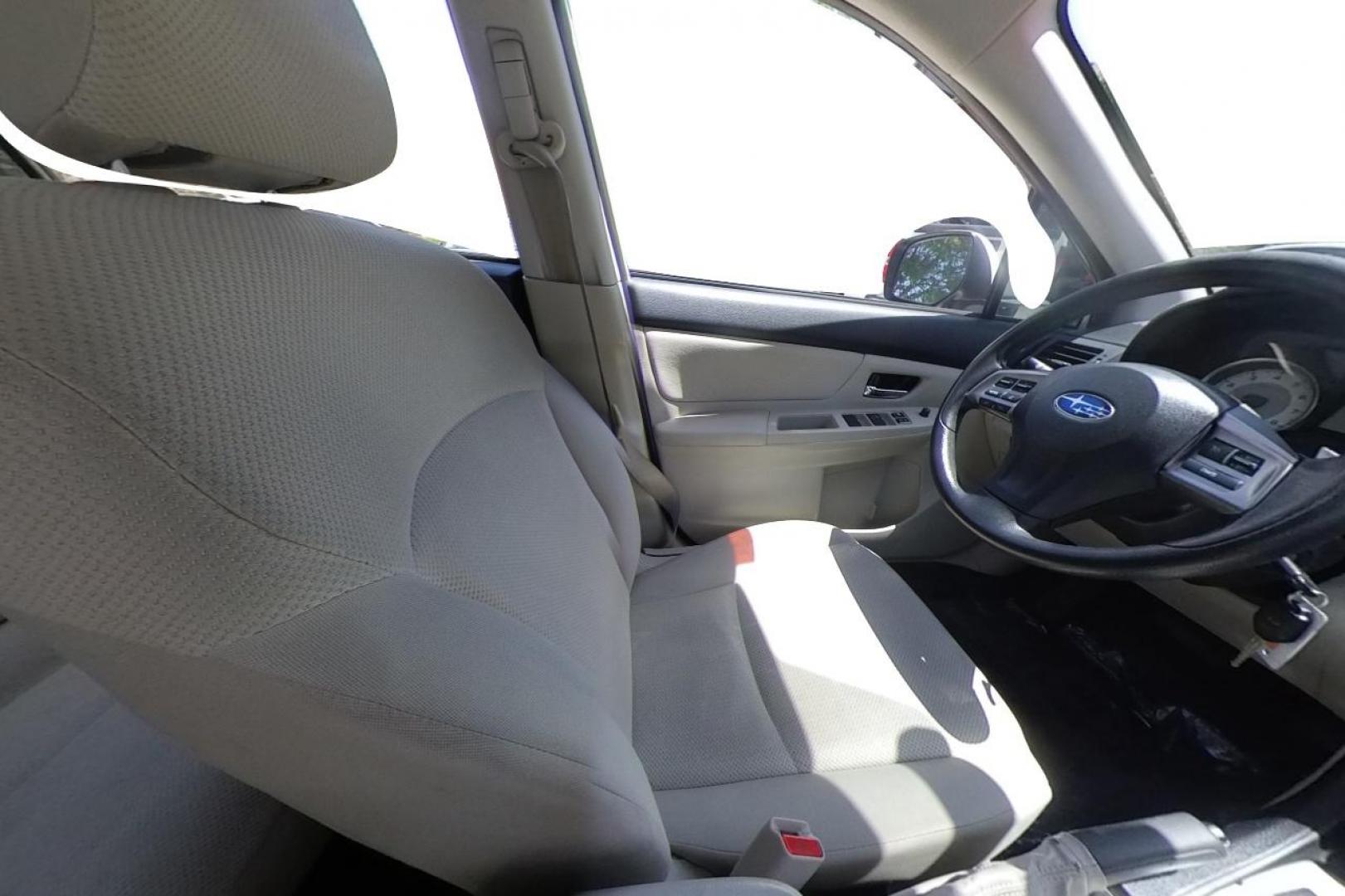 2014 White Subaru Impreza 2.0i Premium 5-Door w/All Weather Package (JF1GPAC66EH) with an 2.0L H4 DOHC 16V engine, Continuously Variable Transmission transmission, located at 767 S State Road, Pleasant Grove, UT, 84062, (801) 785-1058, 40.354839, -111.736687 - Photo#17