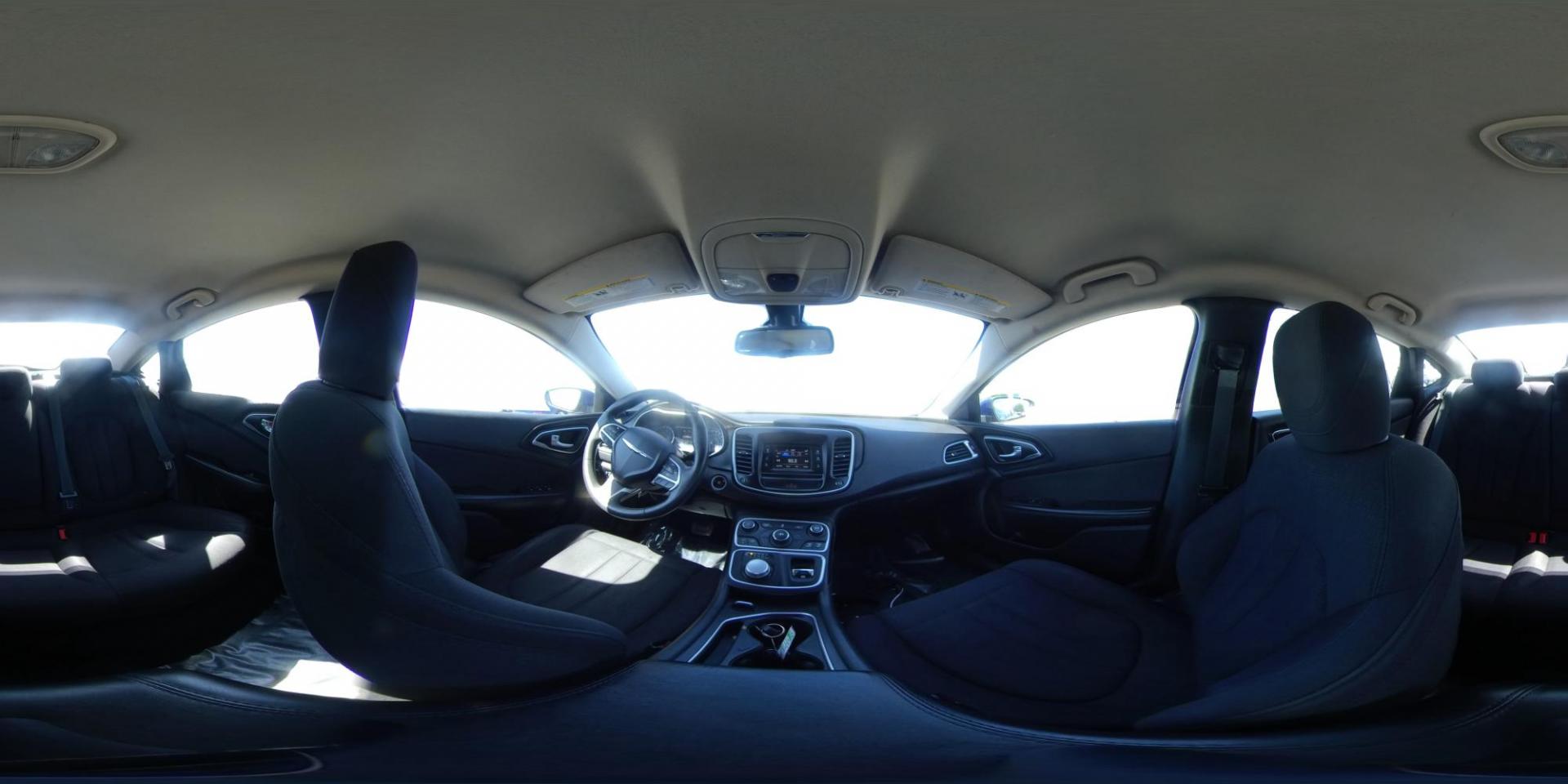 2015 Blue Chrysler 200 Limited (1C3CCCAB5FN) with an 2.4L L4 DOHC 16V engine, 9-Speed Automatic transmission, located at 7755 State Street, Midvale, UT, 84047, (801) 753-9063, 40.610329, -111.892159 - Photo#20
