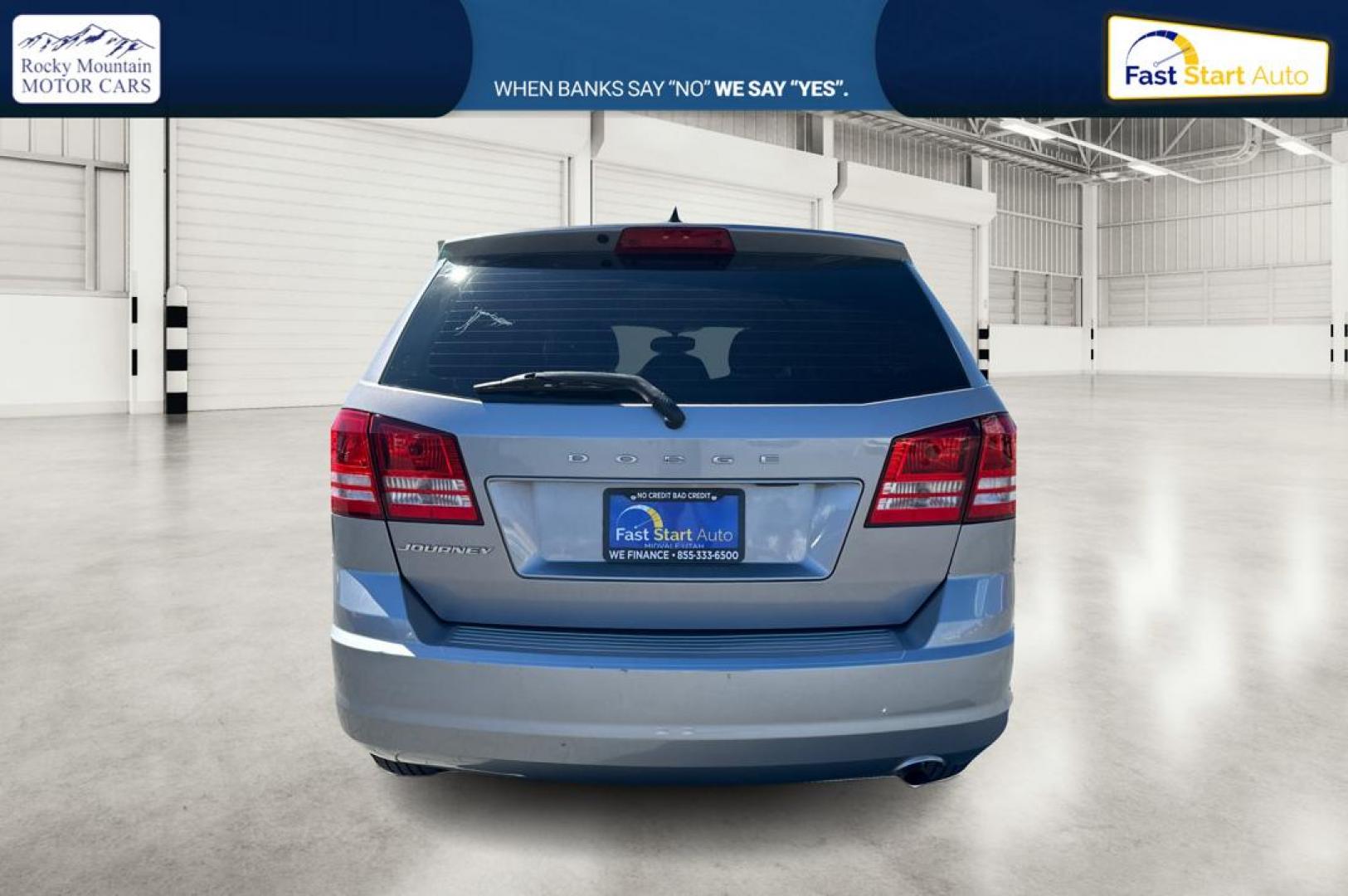 2015 Silver Dodge Journey SE (3C4PDCAB4FT) with an 2.4L L4 DOHC 16V engine, 4-Speed Automatic transmission, located at 7755 State Street, Midvale, UT, 84047, (801) 753-9063, 40.610329, -111.892159 - Photo#4