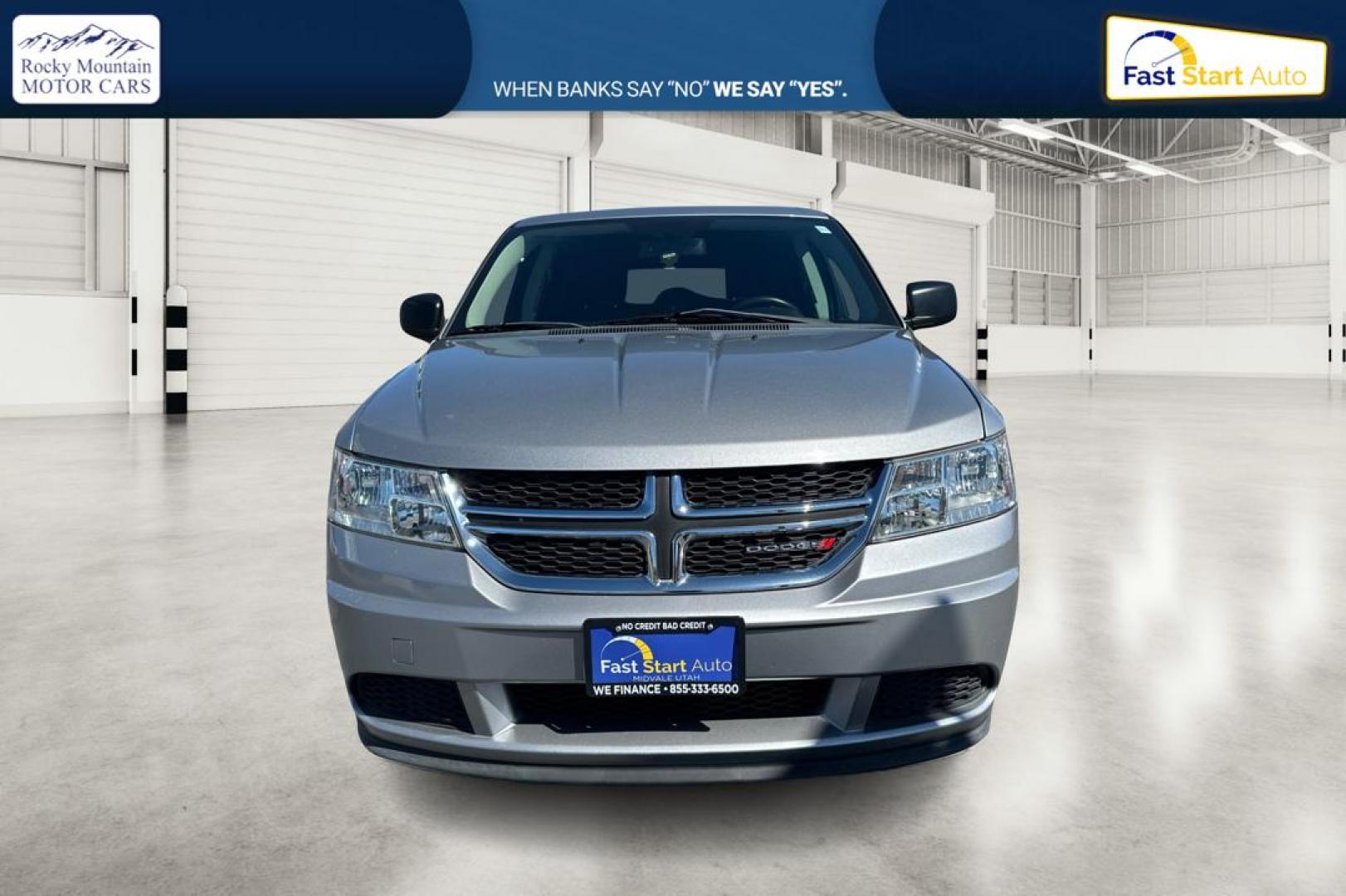 2015 Silver Dodge Journey SE (3C4PDCAB4FT) with an 2.4L L4 DOHC 16V engine, 4-Speed Automatic transmission, located at 7755 State Street, Midvale, UT, 84047, (801) 753-9063, 40.610329, -111.892159 - Photo#9