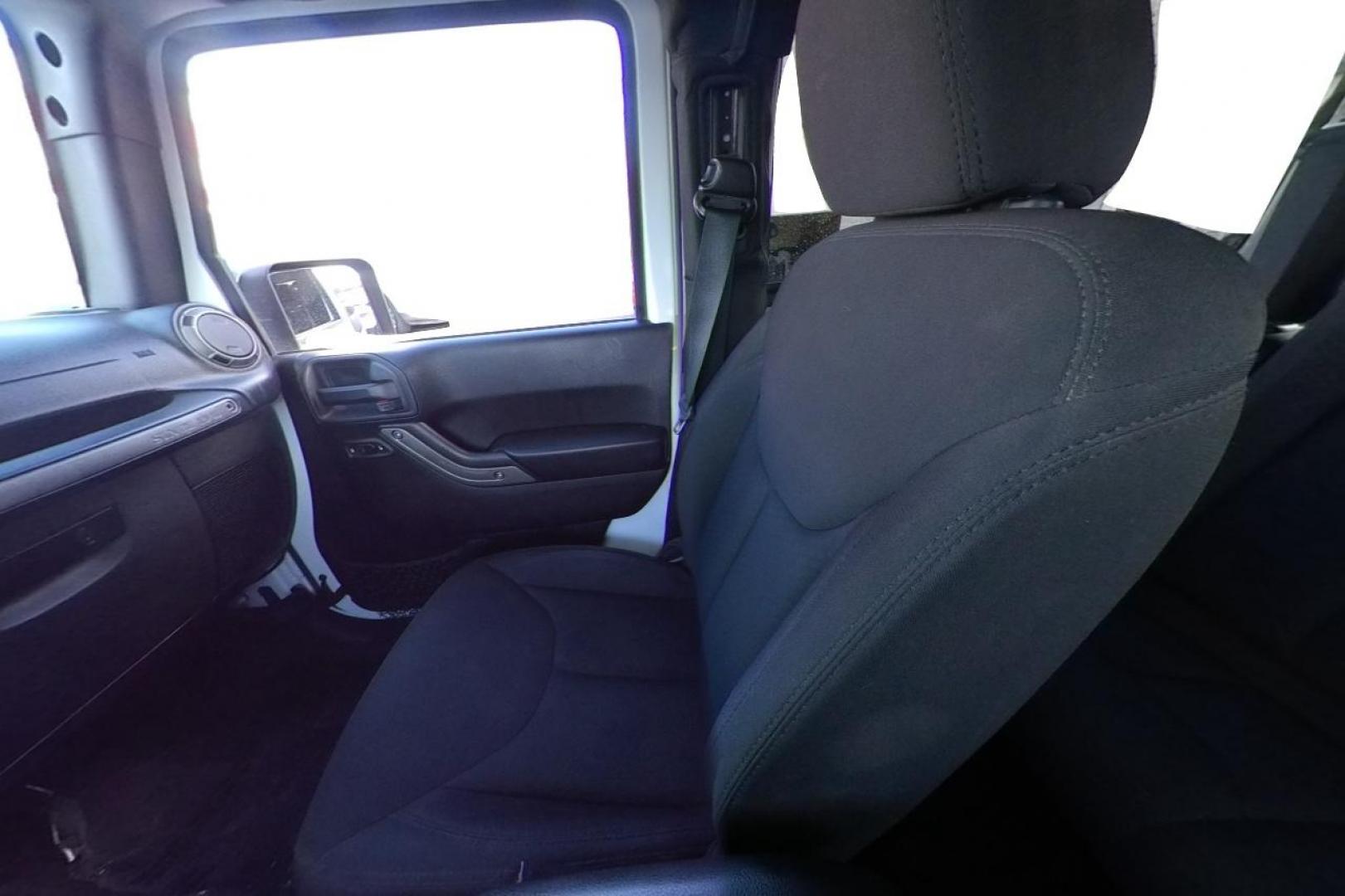 2015 White Jeep Wrangler Sport 4WD (1C4AJWAG2FL) with an 3.6L V6 DOHC 24V FFV engine, Automatic, 5-Spd transmission, located at 767 S State Road, Pleasant Grove, UT, 84062, (801) 785-1058, 40.354839, -111.736687 - Photo#13