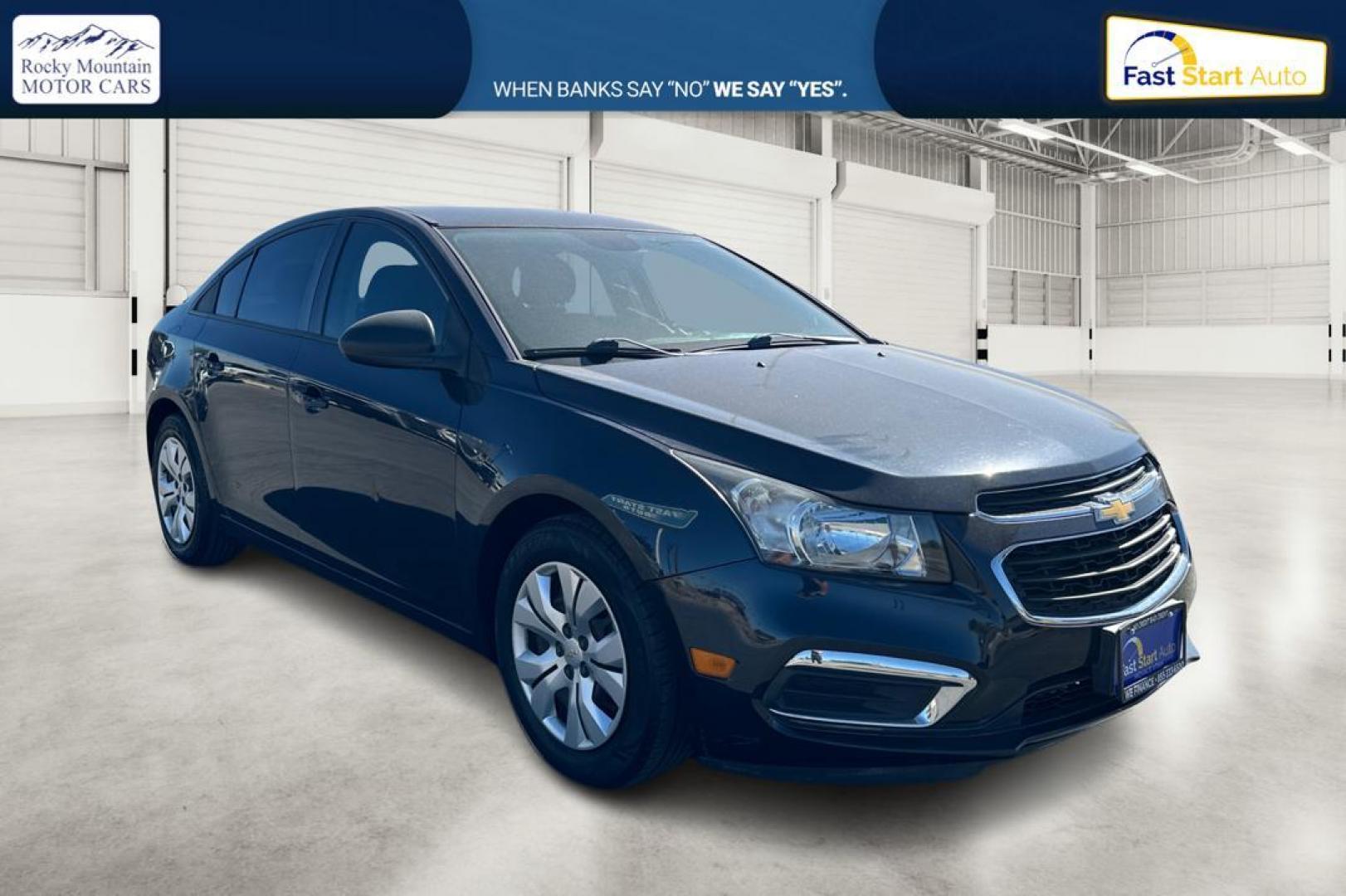 2016 Blue Chevrolet Cruze Limited LS Auto (1G1PC5SG4G7) with an 1.8L L4 DOHC 16V FFV engine, 6A transmission, located at 7755 State Street, Midvale, UT, 84047, (801) 753-9063, 40.610329, -111.892159 - Photo#0