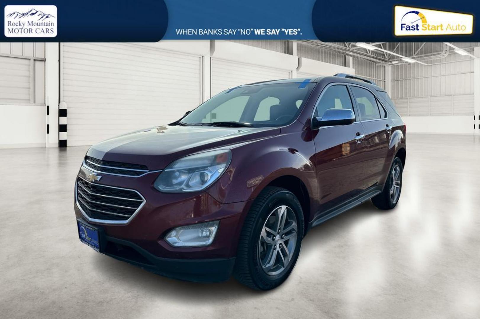 2016 Red Chevrolet Equinox LTZ AWD (2GNFLGE3XG6) with an 3.6L V6 DOHC 24V engine, 6A transmission, located at 7755 State Street, Midvale, UT, 84047, (801) 753-9063, 40.610329, -111.892159 - Photo#8