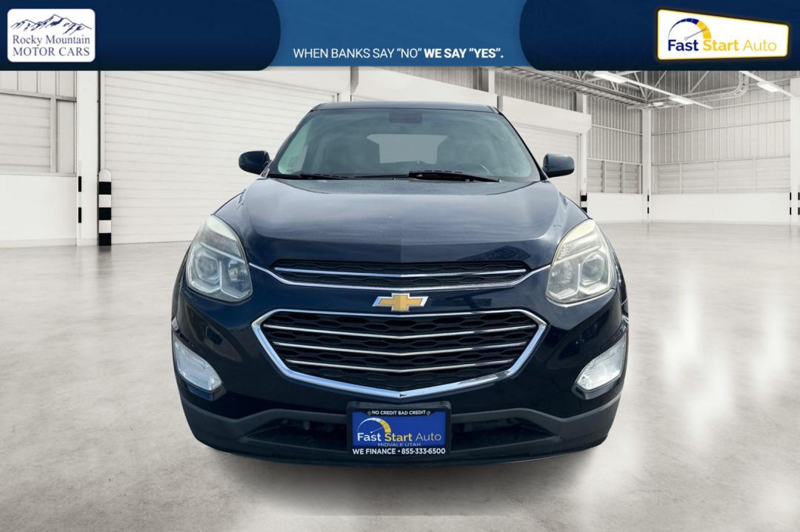 2016 Blue Chevrolet Equinox LT 2WD (2GNALCEK7G1) with an 2.4L L4 DOHC 16V FFV engine, 6A transmission, located at 7755 State Street, Midvale, UT, 84047, (801) 753-9063, 40.610329, -111.892159 - Photo#9