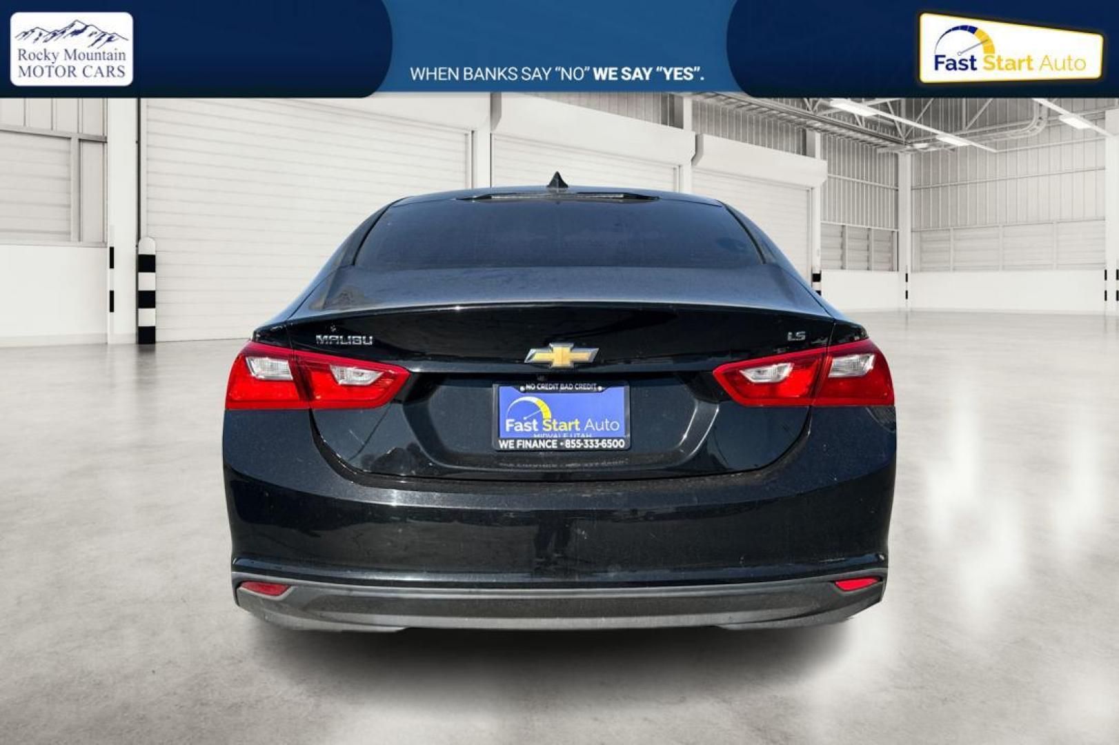2016 Black Chevrolet Malibu LS (1G1ZB5ST3GF) with an 1.5L L4 DOHC 16V engine, 6A transmission, located at 7755 State Street, Midvale, UT, 84047, (801) 753-9063, 40.610329, -111.892159 - Photo#4